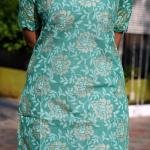 WOMEN’S ELEGANT GREEN KURTI SET WITH DUPATTA